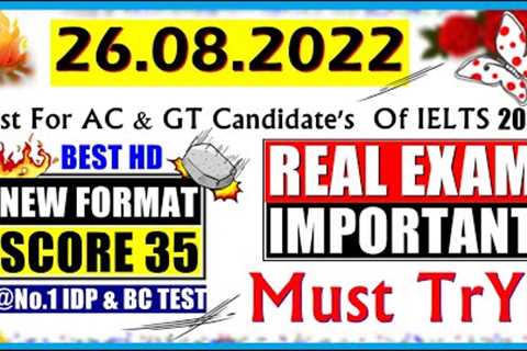 IELTS LISTENING PRACTICE TEST 2022 WITH ANSWERS | 26.08.2022