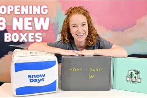 3 *New* Subscription Boxes to Wrap up the Warm Summer Day | Wanlow, Moms + Babes, Snow Days