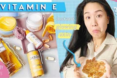 How to Use Vitamin E For Scars, Acne Marks &amp; Clear Skin: For ALL Skin Types + Fave Products ✨