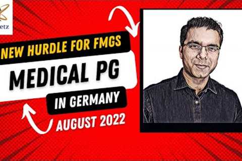 New Hurdle for medical PG in Germany