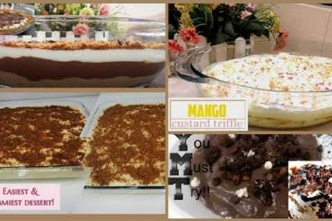 4 mouthwatering desserts recipes by Activities at home