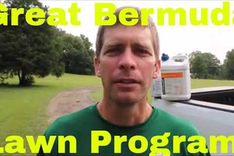 Bermuda Grass Lawn Care Program