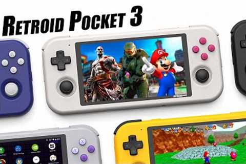 Retroid Pocket 3 Hands-On Review, A New Hand-Held For Emulation &amp; Cloud Gaming!