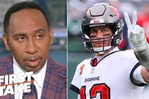 FIRST TAKE | Stephen A. shocked everyone: Tom Brady will win his 8th ring this season with the Bucs