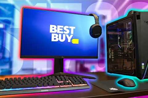 We Bought a Gaming Setup From Best Buy....