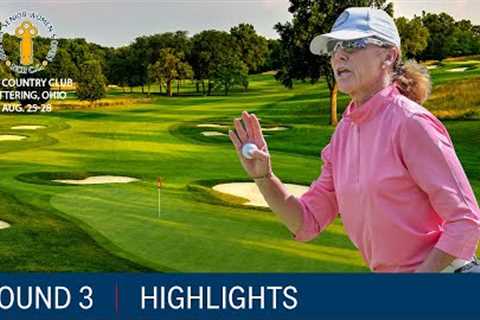 2022 U.S. Senior Women's Open, Round 3: Extended Highlights