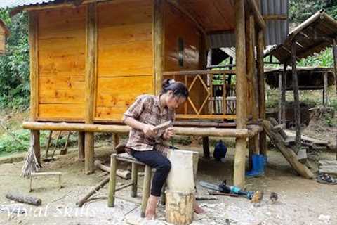 Survival Instinct, Living Wild Alone, Crafting wooden pestles and mortars, Building a life (Ep.55)