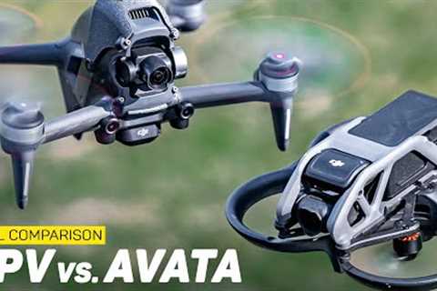 DJI Avata vs. DJI FPV Drone - Is It an Upgrade?