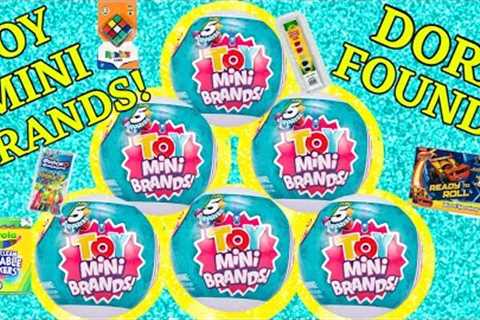 Toy Mini Brands UNBOXING Zuru Toys 5 Surprise Blind Bag Opening! DORA FOUND??