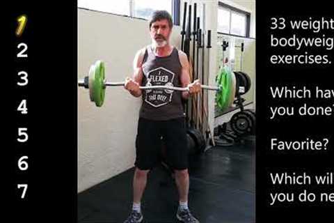 Old Man Gym Workout 33 Weights and Bodyweight Exercises