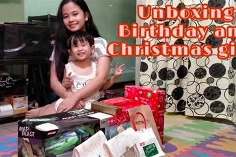 Unboxing Birthday and Christmas gifts