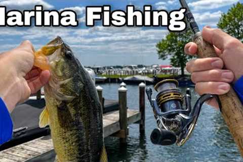 Lake Minnetonka Marina Bass Fishing- Jigs &amp; Senkos