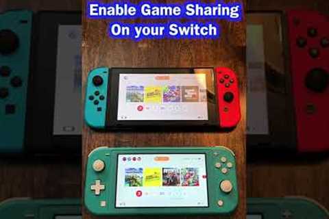 Enable Game Sharing on Nintendo Switch (no CFW required)
