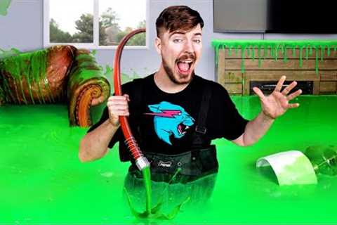 I Filled My Brother’s House With Slime &amp; Bought Him A New One