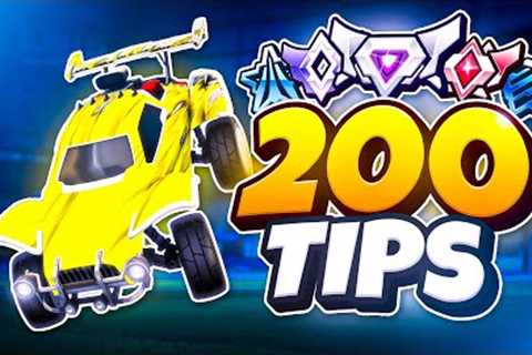 200 GAME-CHANGING Rocket League Tips... My ULTIMATE Improvement Guide