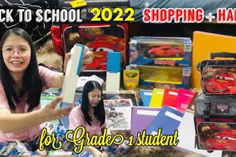 BACK TO SCHOOL SUPPLIES SHOPPING + HAUL FOR MY GRADE 1 STUDENT