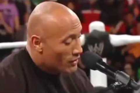 Dwayne Johnson The Rock serenades Hillary Clinton
