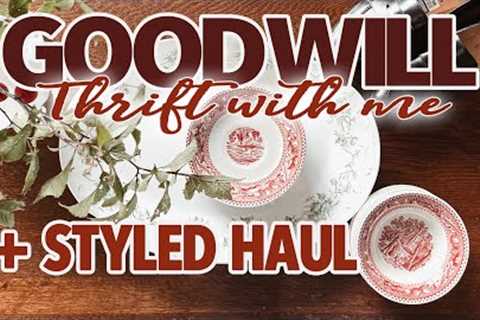 30% off Sale was SO GOOD! GOODWILL THRIFT WITH ME + STYLED HOME DECOR THRIFT HAUL