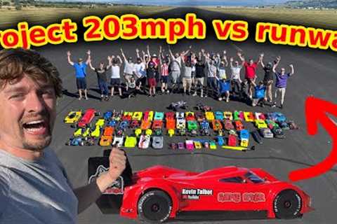 World's FASTEST RC Car Speed Showdown - ROSSA 2022