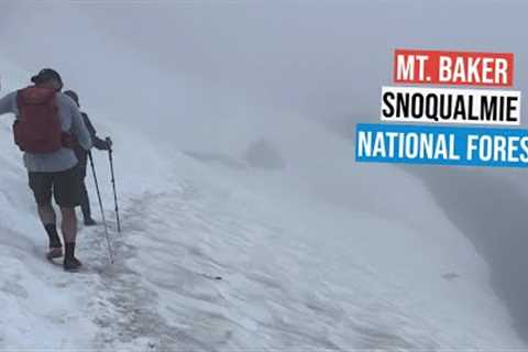 When it's too Dangerous to Continue | Sauk Mountain Trail | Baker-Snoqualmie National Forest