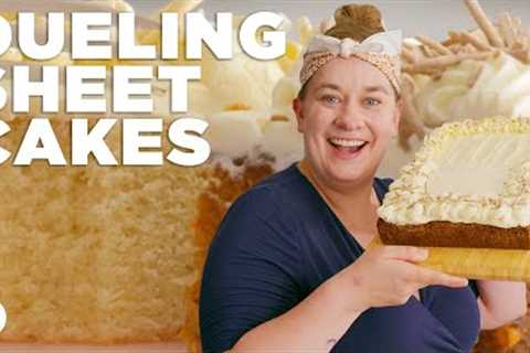 How to Make Sheet Pan Cakes | Bake It Up a Notch with Erin McDowell