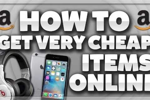 How To Get Very Cheap Items Online (Online Shopping Deals)