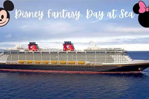 Disney Fantasy Cruise | Day 6 | Day At Sea | Never Before Tried Food | Animator's Palate