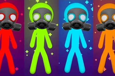 Stickman Funny Minigames - Stickman Party 1 2 3 4 Player 2022 Gameplay Walkthrough Android iOS