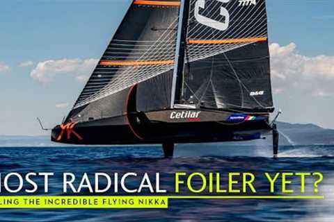 Maxi slayer? Exclusive first sail on the radical 60ft foiler Flying Nikka