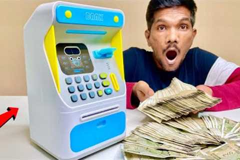 Face Recognition Atm piggy bank Gadget Unboxing &amp; Testing - Chatpat toy tv
