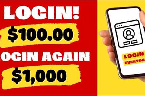 Just Login To This App Daily &amp; Get Paid $100+ *Easy Method* (Make Money Online)