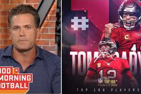 GMFB | Kyle Brandt GOES CRAZY to Buccaneers' Tom Brady ranked No. 1 one more time NFL Top 100