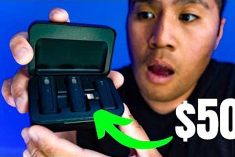 BUDGET wireless lavalier microphone for IPhone | LEWINNER (LEEREEL) Unboxing &amp; Product Review