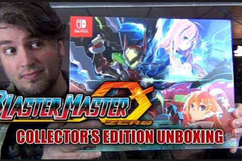 Blaster Master Zero 1 and 2 Collector's Edition Unboxing - Limited Run Games