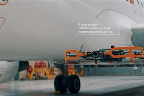 Austrian Airlines relies on innovative drone technology for aircraft inspections