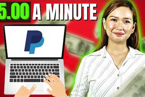 Earn $5 Every Minute TYPING WORDS (Make Money Online 2022)
