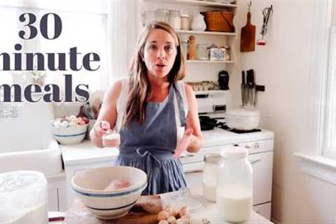 Healthy fast food | From scratch cooking