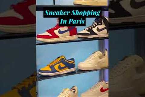 Retail Sneaker Shopping in Paris @ARROWandBEAST  @Foot Locker Europe @JD Sports @nike