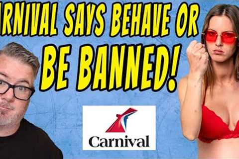 CRUISE NEWS - CARNIVAL WILL BAN YOU, DISNEY CRUISE FAVORITE RETURNS, BIG DAY FOR NCL and MORE