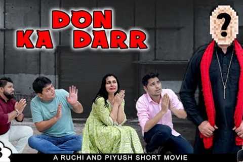 DON KA DARR | Family Comedy Movie | Ruchi and Piyush