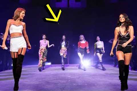 BLACKPINK meet Taylor Swift, interact with Selena Gomez before VMAs, TWICE support PinkVenom