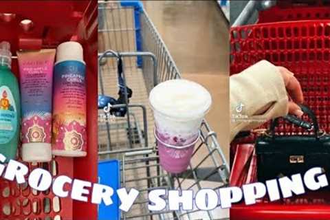 Grocery Shopping ASMR🛍💐| Tiktok Compilation |