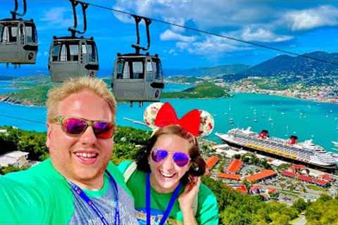 Disney Fantasy Very Merrytime Cruise! AMAZING Self Guided St. Thomas Excursion &amp; A Night of..