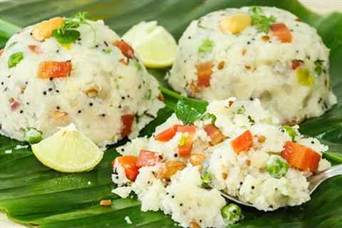 How to make Perfect Rava Upma | Sooji Upma Recipe | Easy Indian Breakfast Recipe