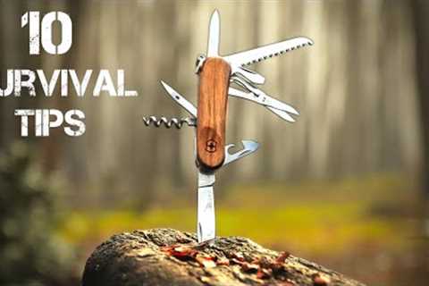 10 Wilderness Survival Tips | Bushcraft Skills