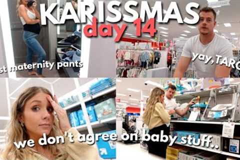 BABY SHOPPING AT TARGET with my husband! (and arguing)