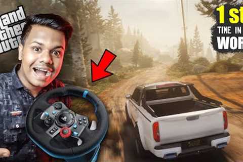 GTA 5 : playing GTA 5 with virtual Logitech G29 ?