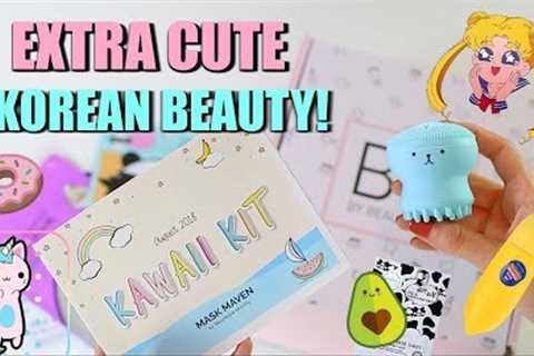 SUPER CUTE KOREAN BEAUTY! Beauteque Unboxing