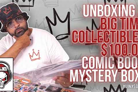 UNBOXING A BIG TIME COLLECTIBLES $100 COMIC BOOK MYSTERY BOX! THE VALUE ON THIS BOX IS INSANE!