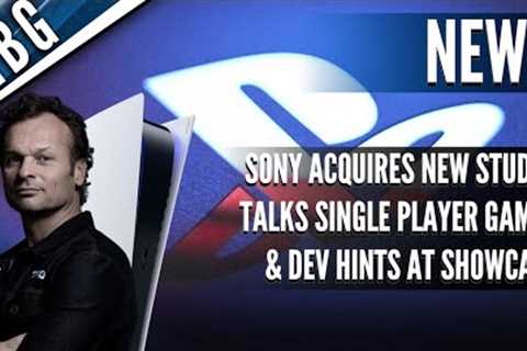 Sony Acquires New Studio, Talks Single Player PS5 Games &amp; Dev Hints At PlayStation Event | PS5..